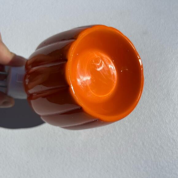 Scentsy Jack-O-Lantern Pumpkin Plug In Warmer Halloween Ceramic Orange Light - Picture 4 of 4